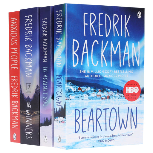 Fredrik Backman 4 Books Collection Set - Fiction - Paperback