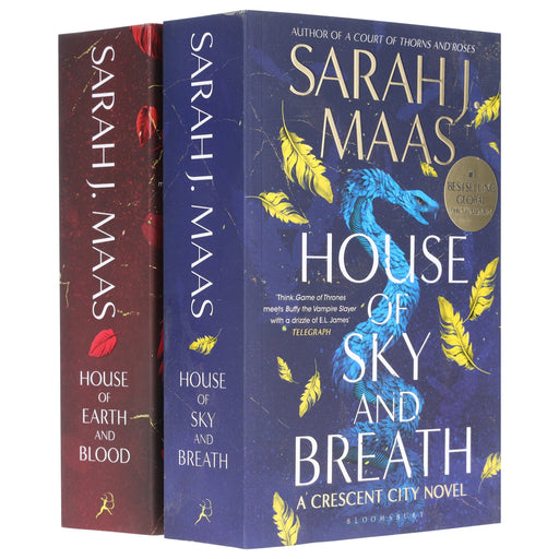 Crescent City Series by Sarah J. Maas 2 Books Collection Set - Fiction - Paperback