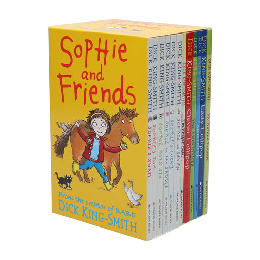 Sophie and Friends Series Books 1-12 Collection Set By Dick King-Smith - Ages 4+ - Paperback