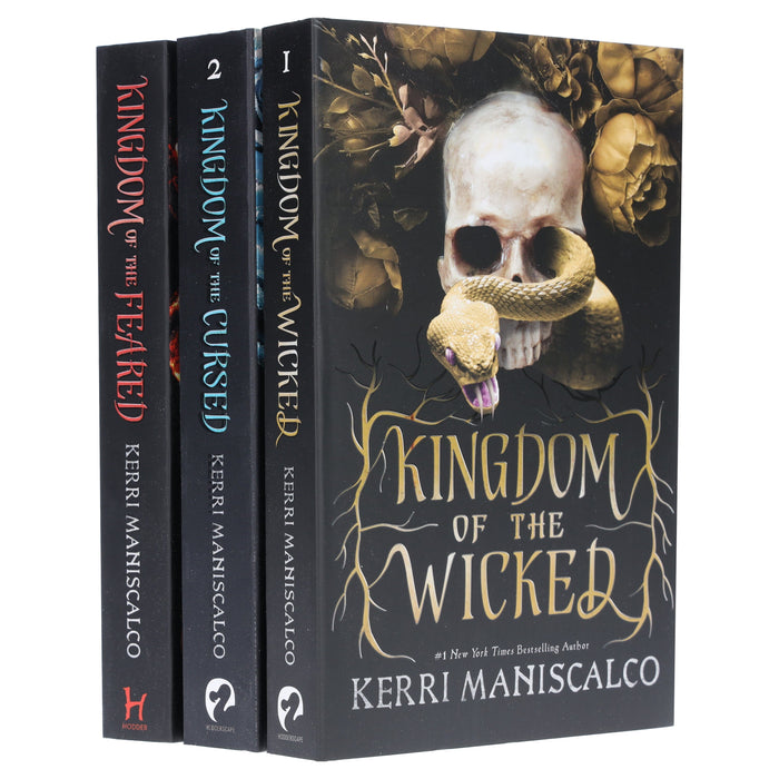 Kingdom of the Wicked Series By Kerri Maniscalco 3 Books Collection Set - Ages 14+ - Paperback