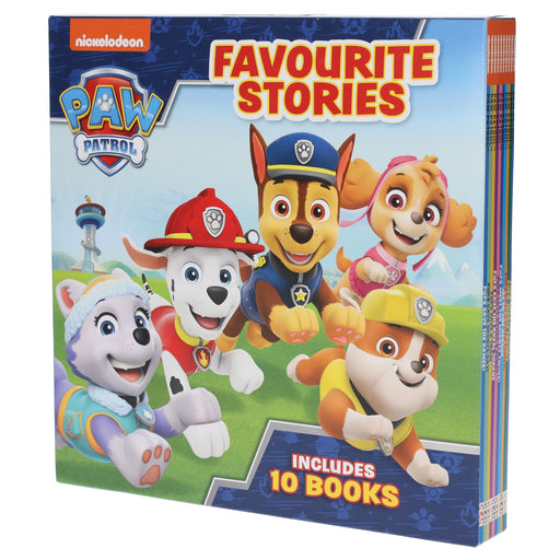 Paw Patrol Favourite Stories By Nickelodeon 10 Books Collection Box Set - Ages 3-7 - Paperback