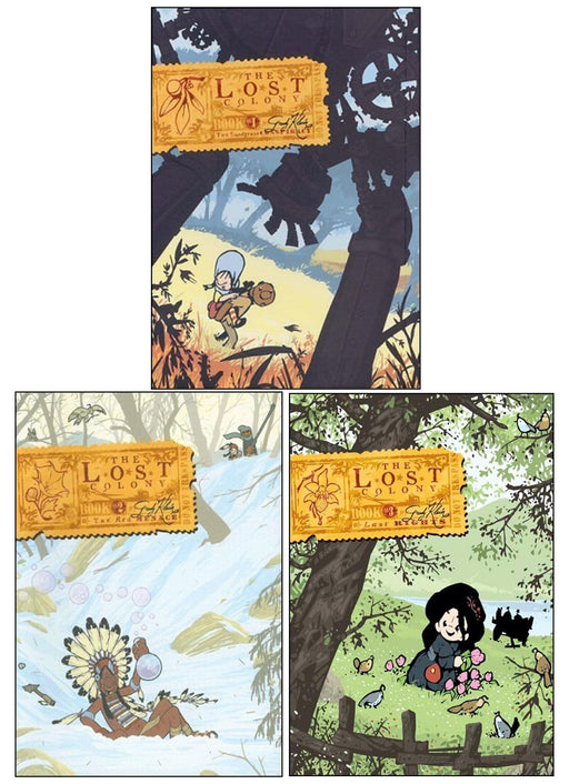 The Lost Colony Series Illustrated by Grady Klein 3 Books Collection Set- Ages 14+ - Paperback