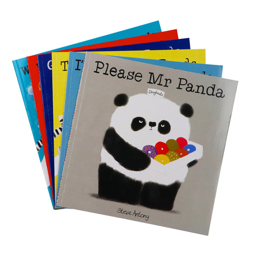 Mr. Panda Series By Steve Antony 6 Books Collection Set - Ages 3-5 - Paperback