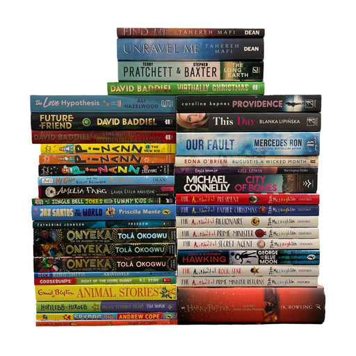 JOBLOT NUMBER 3 : 40 Fiction/Children's Mix Books Collection - Paperback - T 99