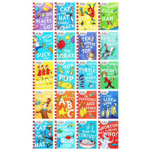 Damaged - A Classic Case Of Dr. Seuss 20 Books Collection Set - Age 2+ - Paperback M 32