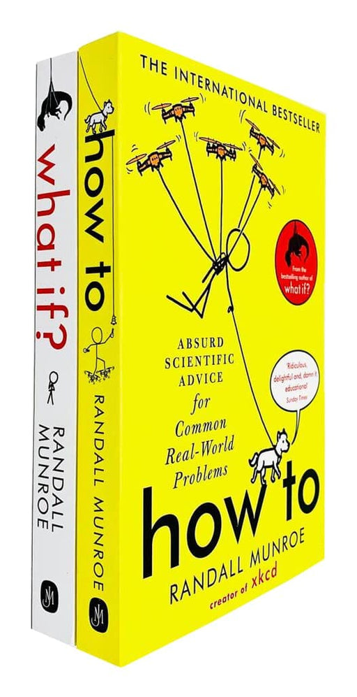 Randall Munroe Collection (How To & What If?) 2 Books Set - Non Fiction - Paperback