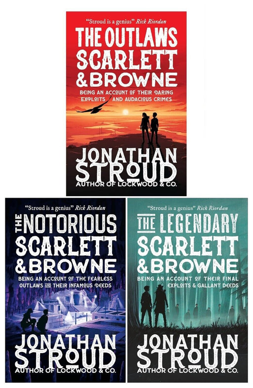 Scarlett and Browne Series by Jonathan Stroud: 3 Books Collection Set - Ages 12+ - Paperback