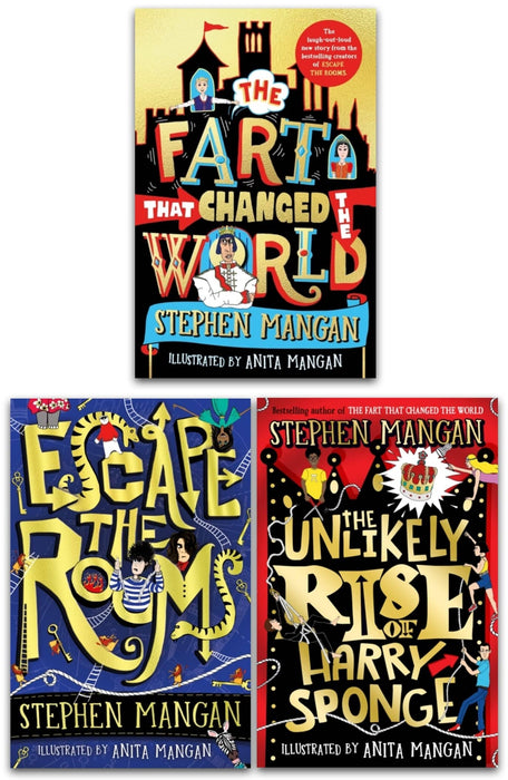 Stephen Mangan 3 Books Collection Set - Ages 8-12 - Paperback