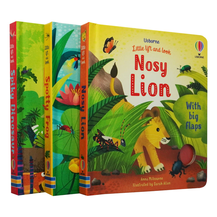 Little Lift and Look Series by Anna Milbourne 3 Books Collection Set - Ages 2+ - Board Book