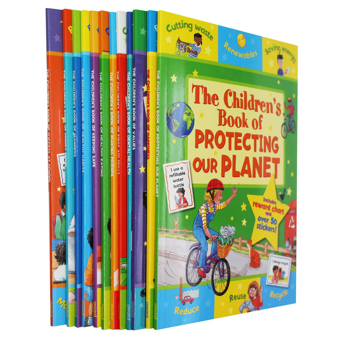 Star Rewards - Life Skills For Kids Series by Various Contributors 12 Books Collection Set - Ages 4-6 - Paperback