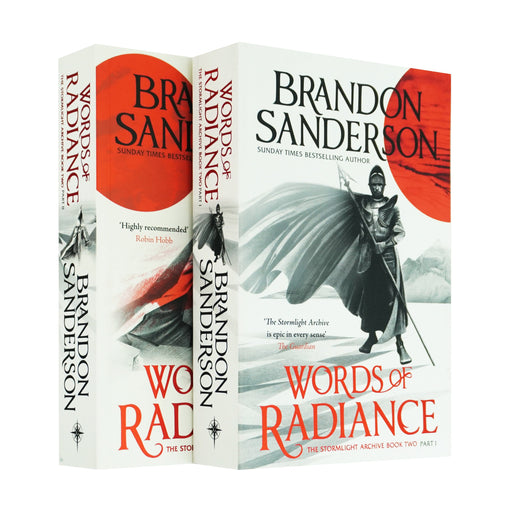 The Stormlight Archive Book Two (Part 1 & 2) by Brandon Sanderson 2 Books Collection Set - Fiction - Paperback