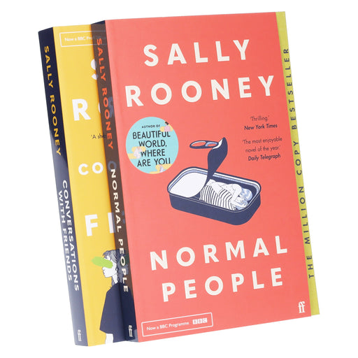 Normal People and Conversations with Friends By Sally Rooney: 2 Books Collection Set - Fiction - Paperback