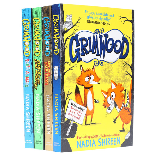 Grimwood Series by Nadia Shireen 4 Books Collection Set - Ages 5+ - Paperback
