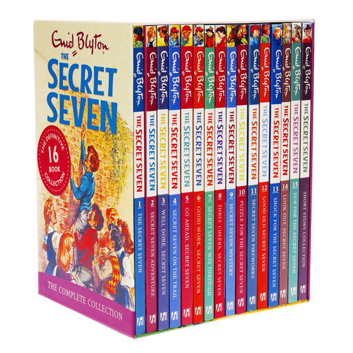 The Secret Seven Complete Collection 16 Books by Enid Blyton - Ages 6-9 - Paperback