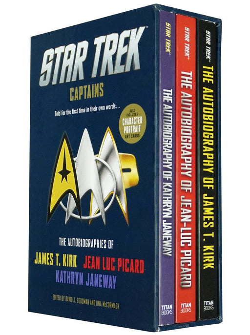 Star Trek Captains The Autobiographies: 3 Books Collection Box Set - Fiction - Paperback