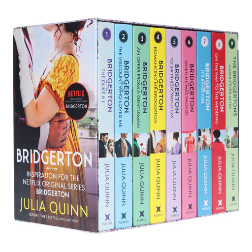 Bridgerton Complete Collection (Book 1-9) by Julia Quinn: 9 Books Box Set - Fiction - Paperback