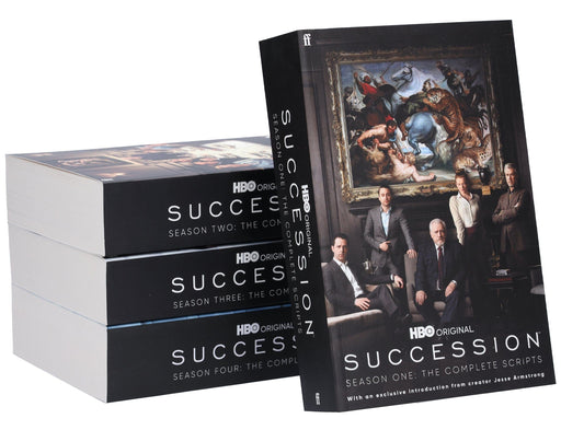 Damaged - Succession: The Complete Scripts Season 1-4 By Jesse Armstrong: 4 Books Collection Set - Fiction - Paperback - T 55