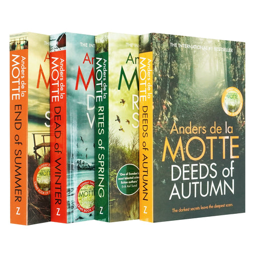 Seasons Quartet Series by Anders de la Motte: 4 Books Collection Set - Fiction - Paperback
