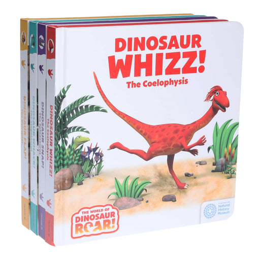 The World of Dinosaur Roar! Series By Peter Curtis & Jeanne Willis 4 Books Collection Set - Ages 3+ - Board Book