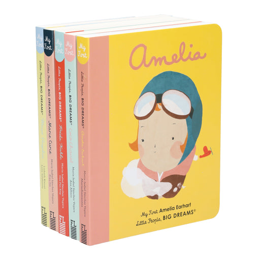 Little People, Big Dreams: Wonderful Women 5 Books Collection Set 1 - Ages 2-4 - Board Book