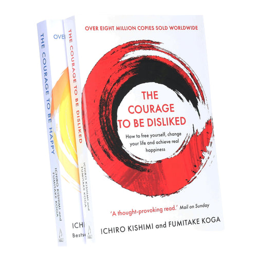 Courage To Series 2 Books Collection Set By Ichiro Kishimi & Fumitake Koga - Non-Fiction - Paperback