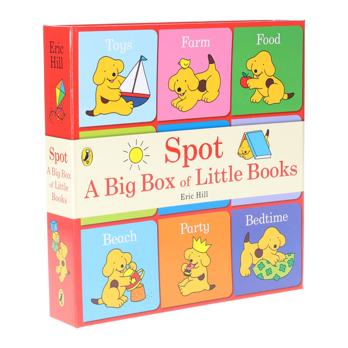 Spot: A Big Box of Little Books By Eric Hill 9 Books Collection Box Set - Ages 0-3 - Board Books