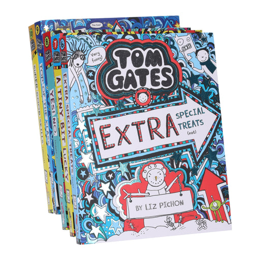 Tom Gates Series 2 (Book 6-10) By Liz Pichon: 5 Books Collection Set - Ages 7-12 - Paperback