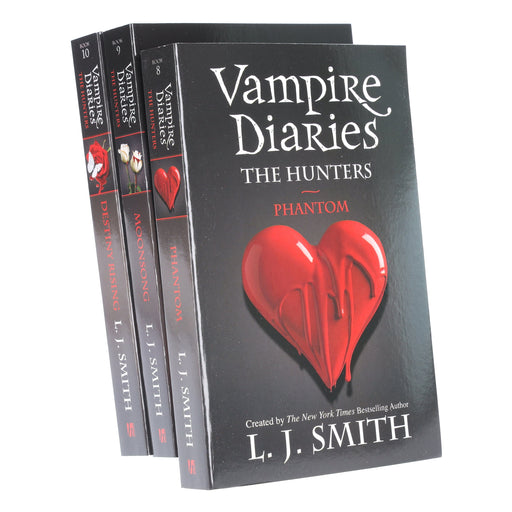 Vampire Diaries The Hunters Series-3 by L. J. Smith Book 8 to 10 Collection 3 Books Set - Ages 12-17 - Paperback