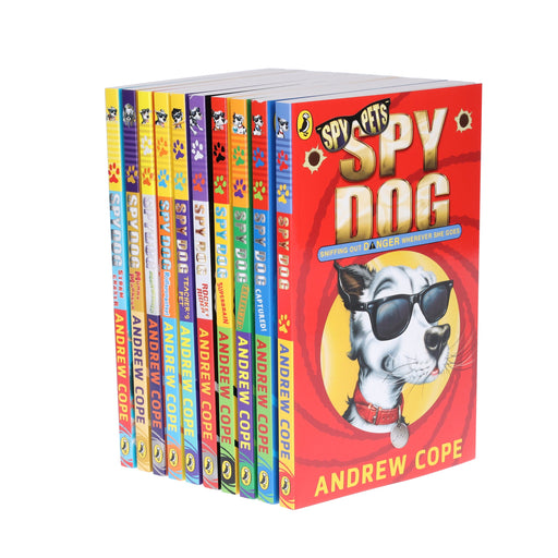 Spy Dog Series 10 Books Collection Set By Andrew Cope - Ages 7-12 - Paperback