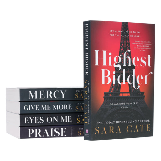 Salacious Players Club Series By Sara Cate 5 Books Collection Set - Fiction - Paperback