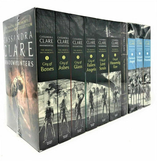 Shadowhunters by Cassandra Clare - Mortal Instruments & Infernal Devices 10 Books Box Set - Young Adult - Paperback