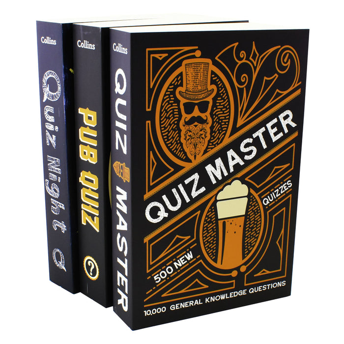 Collins Quiz Puzzles By Chris Bradshaw 3 Books Collection Set - Non Fiction - Paperback