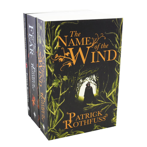 The Kingkiller Chronicle Series by Patrick Rothfuss 3 Books Collection Set - Fiction - Paperback