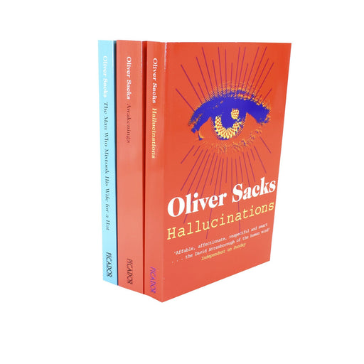 Oliver Sacks 3 Books Collection Set (The Man Who Mistook His Wife for a Hat, Hallucinations, Awakenings) - Non-Fiction - Paperback