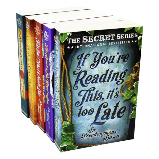 The Usborne Secret Series 5 Books Collection Set By Pseudonymous Bosch - Young Adult - Paperback