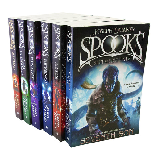 Spooks Wardstone Chronicles By Joseph Delaney (Books 8-13) 6 Books Collection Set - Ages 9+ - Paperback